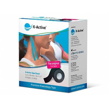 Лента эластичная клейкая K-Active Tape Classic 5см х 5м Лента эластичная клейкая K-Active Tape Classic 5см х 5м